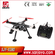 El helicóptero seguro del vuelo GPS RC juega el abejón Quadcopter Fpv con la mini cámara SJY-X380